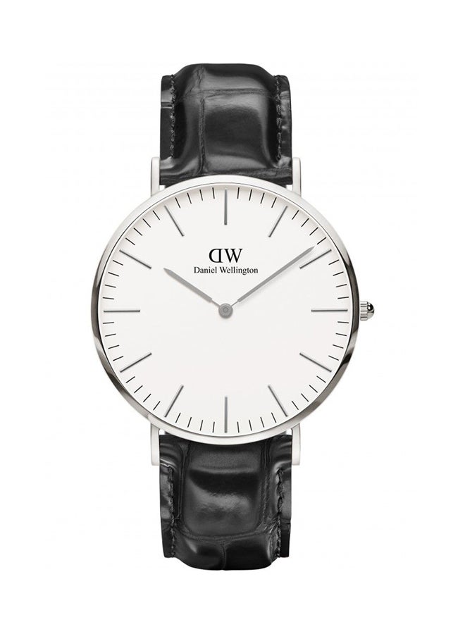 DANIEL WELLINGTON Men's Classic   Reading Water Resistant Analog Watch DW00100028  - Image 1
