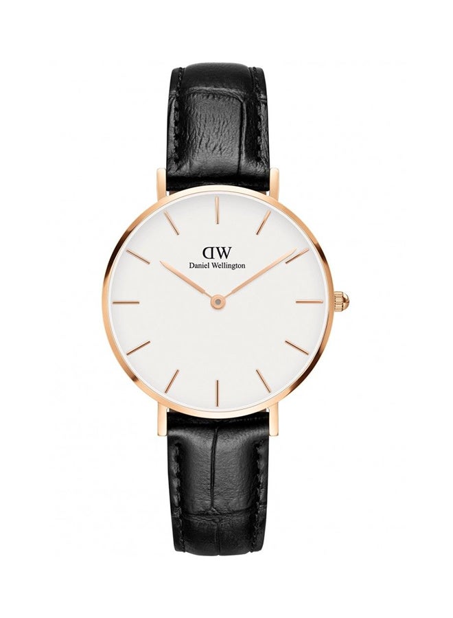 DANIEL WELLINGTON Women's Petite Reading Water Resistant Analog Watch DW00100173  - Image 1