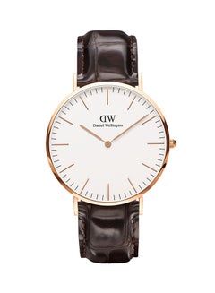 DANIEL WELLINGTON Men's Classic   York Water Resistant Analog Watch DW00100011  - Image 1