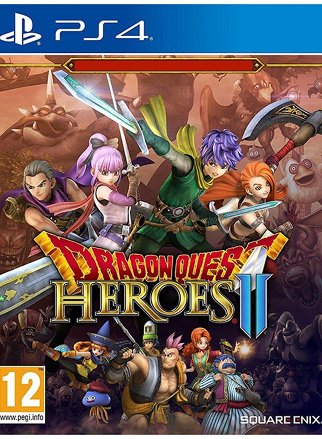 سكوير انيكس لعبة الفيديو Dragon Quest Heroes 2 - (إصدار عالمي) - قتال - بلاي ستيشن 4 (PS4)  - Image 1