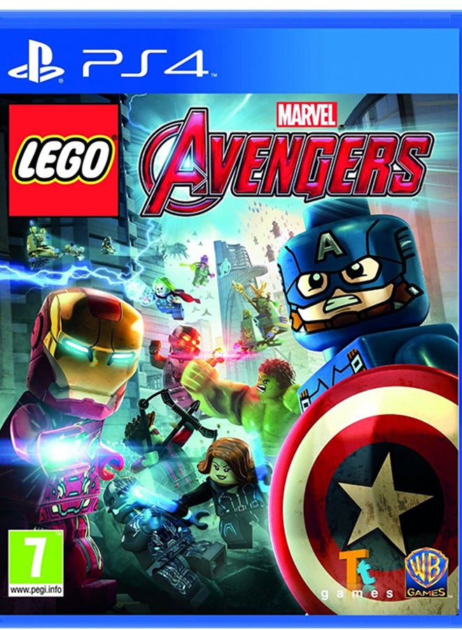 دبليو بي جيمز لعبة "Lego Marvel Avengers" (إصدار عالمي) - الأكشن والتصويب - بلاي ستيشن 4 (PS4)  - Image 1