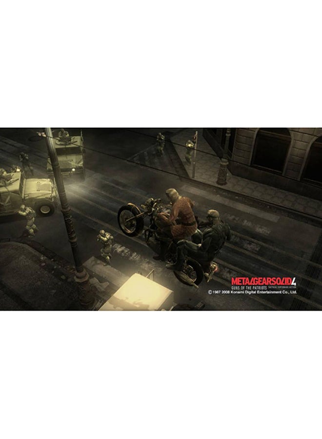 كونامي لعبة 'Metal Gear Solid 4: Guns Of The Patriots' - action_shooter - playstation_3_ps3 - Image 3