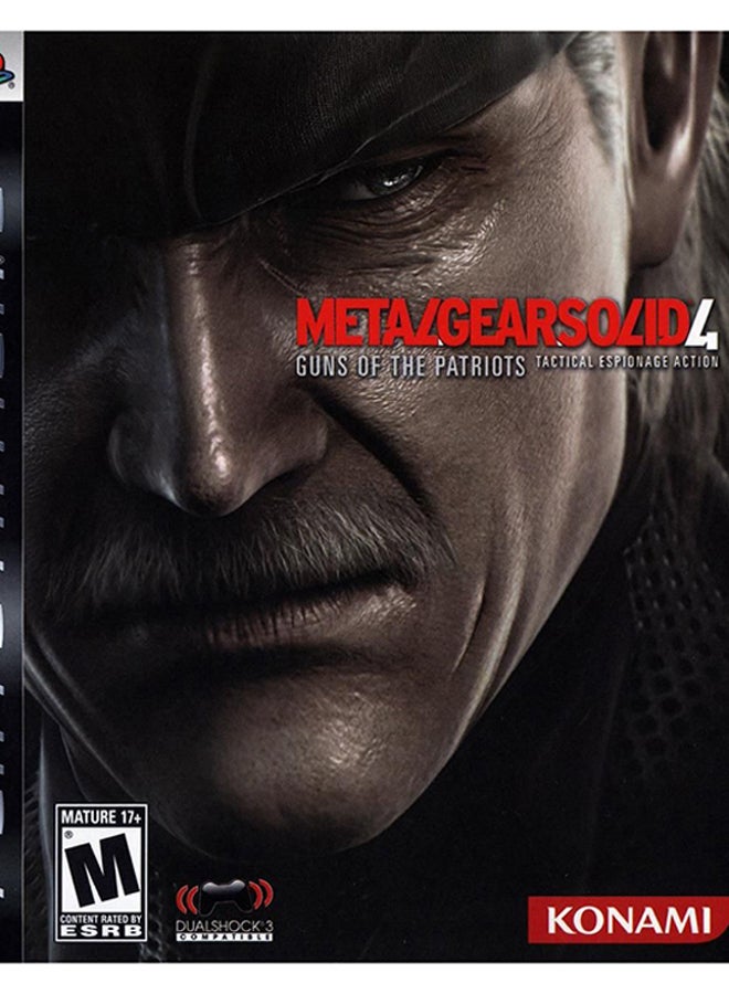 كونامي لعبة 'Metal Gear Solid 4: Guns Of The Patriots' - action_shooter - playstation_3_ps3 - Image 1