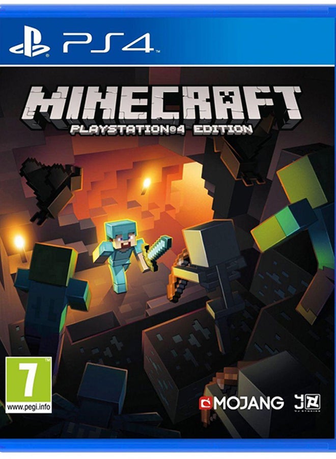 لعبة "Minecraft" (إصدار عالمي) - استراتيجية - بلاي ستيشن 4 (PS4) - v1512976542/N12742199A_1