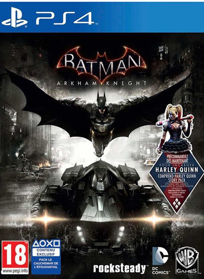 WB Games Batman: Arkham Knight (Intl Version) - role_playing - playstation_4_ps4  - Image 1