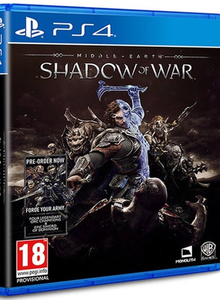 Middle Earth : Shadow Of War (Intl Version) - Adventure - PlayStation 4 (PS4) - v1512977354/N12743074A_1