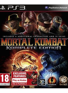 لعبة Mortal Kombat Komplete Edition (الإصدار الدولي) - قتال - بلاي ستيشن 4 (PS4)