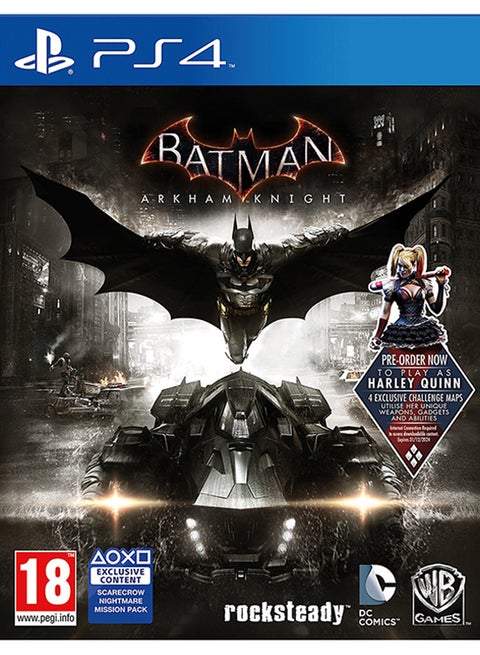 Batman Arkham Knight With Bonus DLC (Intl Version) - adventure - playstation_4_ps4