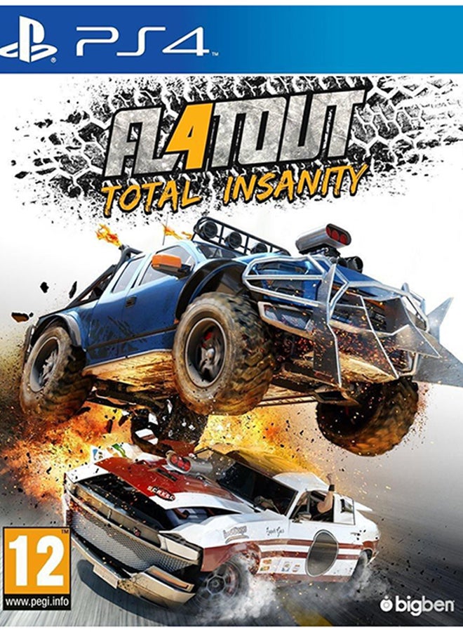 PQUBE - FlatOut 4 - Free Region - Video Game (Intl Version) - Racing - PlayStation 4 (PS4) - Image 1