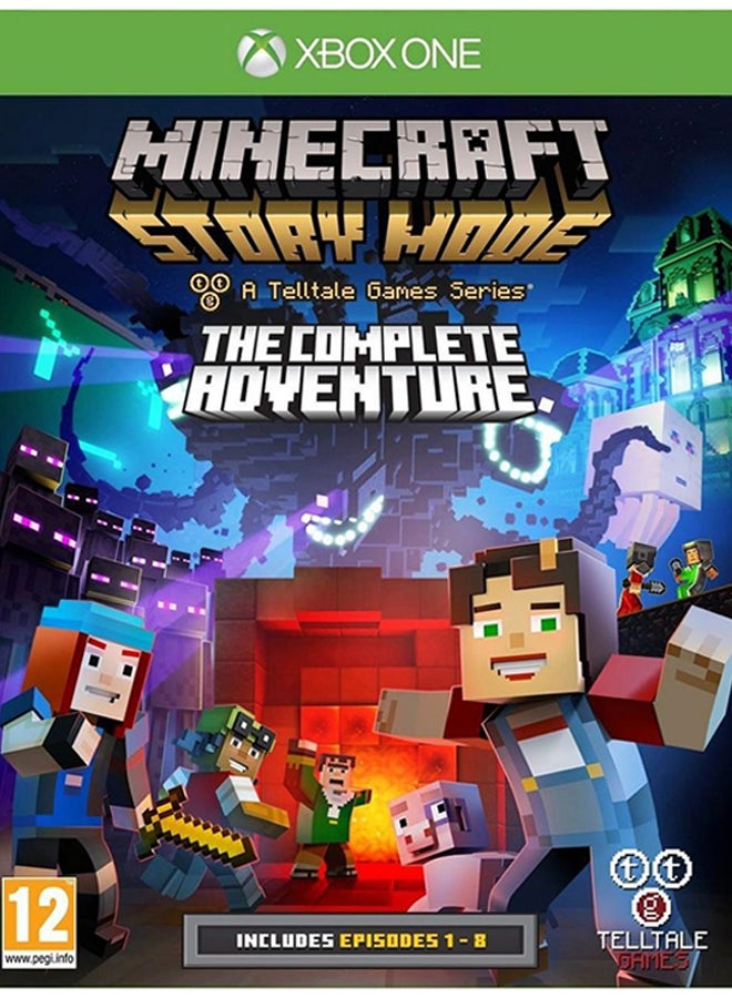 Telltale Games - Minecraft Story Mode The Complete Adventure - (Intl Version) - Adventure - Xbox One - Image 1