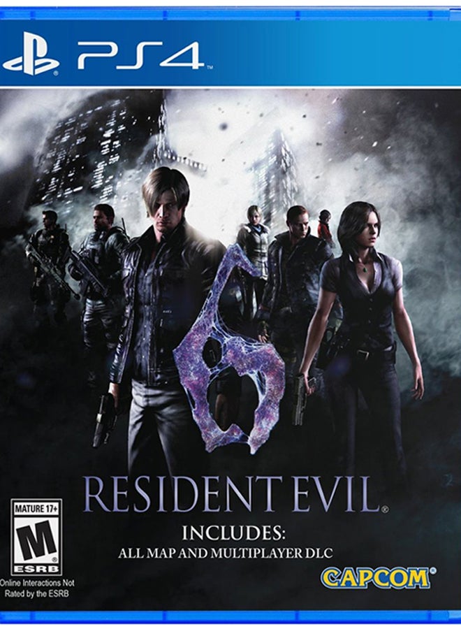 CAPCOM Resident Evil 6 (Intl Version) - action_shooter - playstation_4_ps4 
