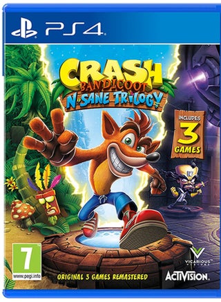 Crash Bandicoot : N Sane Trilogy (Intl Version) - Adventure - PlayStation 4 (PS4) - v1512981081/N12743023A_1