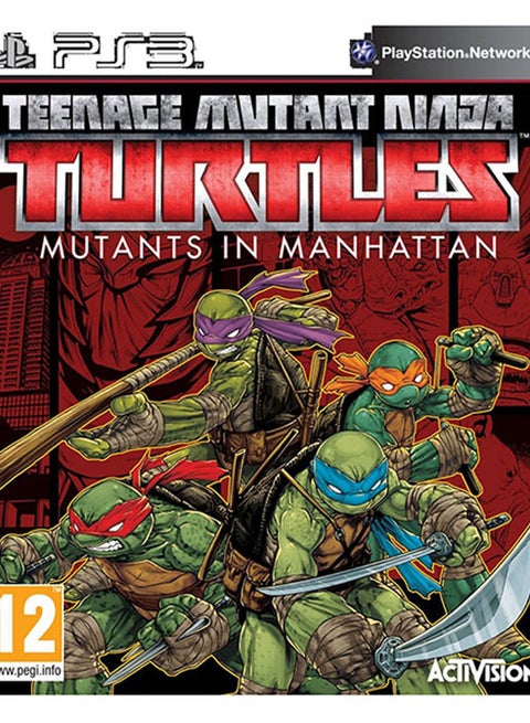 Teenage Mutant Ninja Turtles Mutants In Manhattan  (Intl Version) - Action & Shooter - PlayStation 3 (PS3)