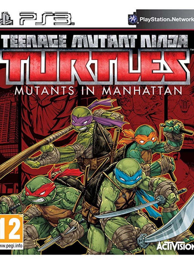 Activision - Teenage Mutant Ninja Turtles Mutants In Manhattan  (Intl Version) - Action & Shooter - PlayStation 3 (PS3) - Image 1