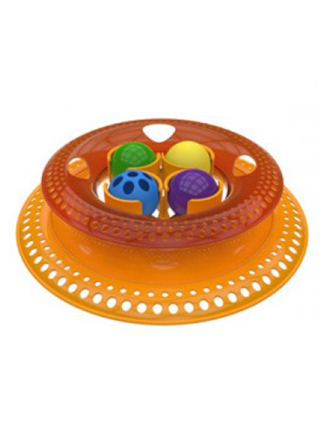 Petstages - Kitty's Choice Cat Toy Orange/Yellow/Blue Standard - Image 1