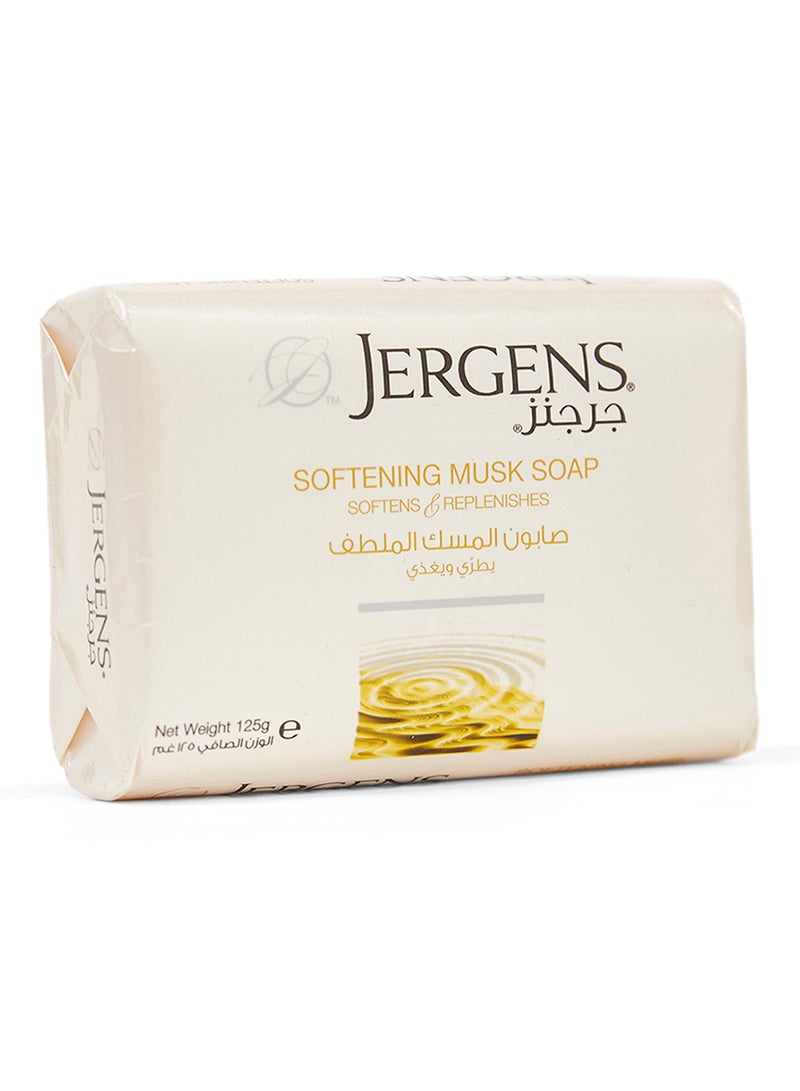 Jergens Pack Of 5 + 1 Softening Musk Soap (Bundle Offer) 125grams - Image 2