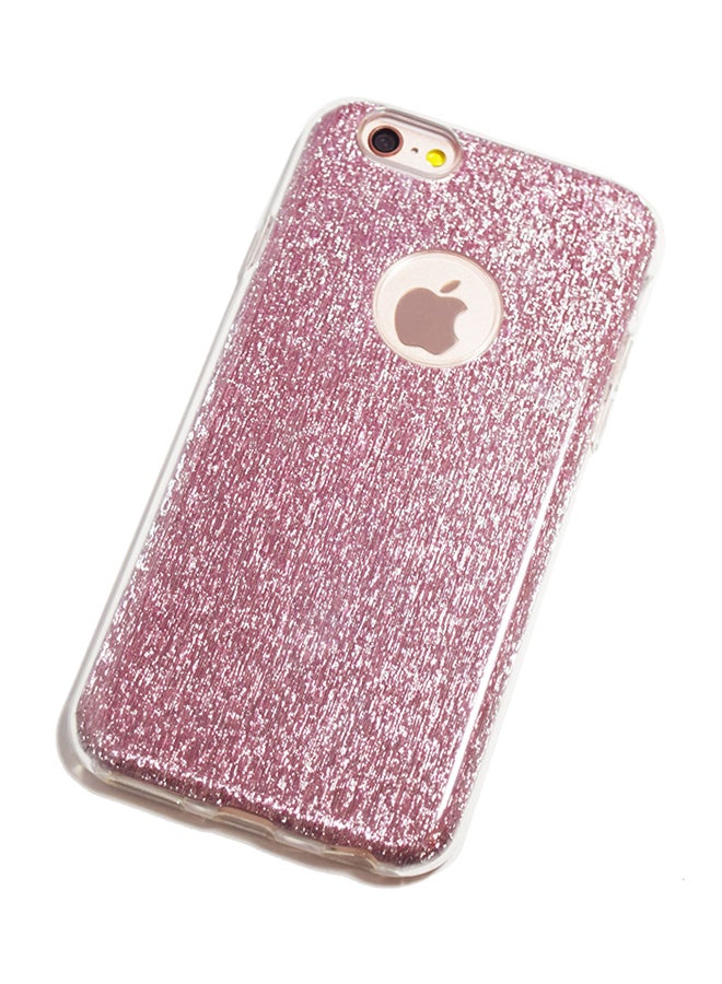 TUTONICA Rubber Glittering Case Cover For Apple iPhone 7 Plus Pink