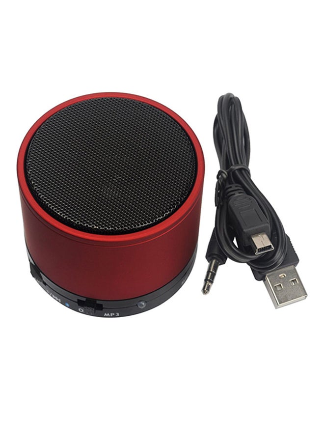 Wireless Bluetooth Mini Portable Speaker Red