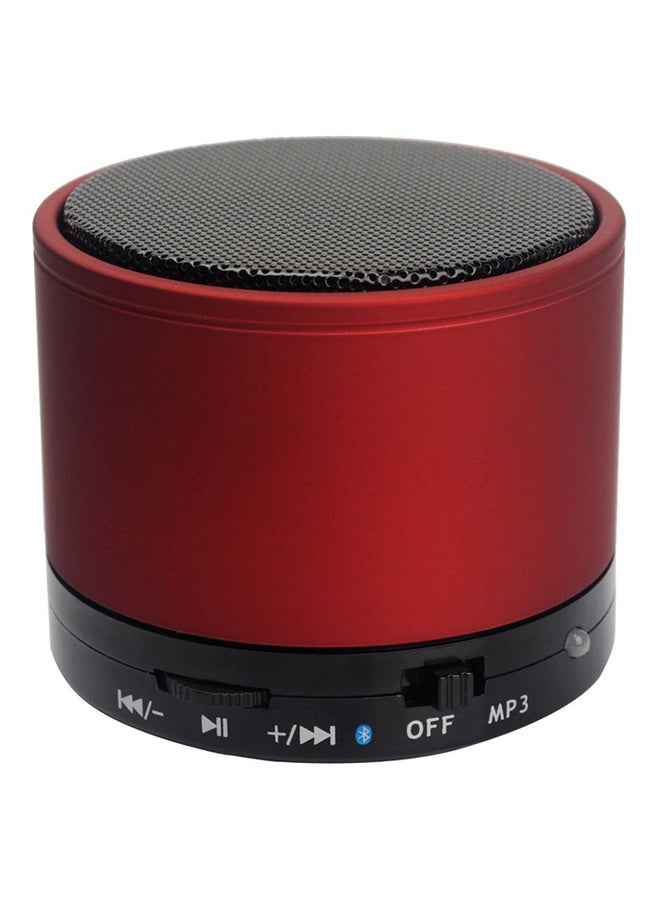 Wireless Bluetooth Mini Portable Speaker Red
