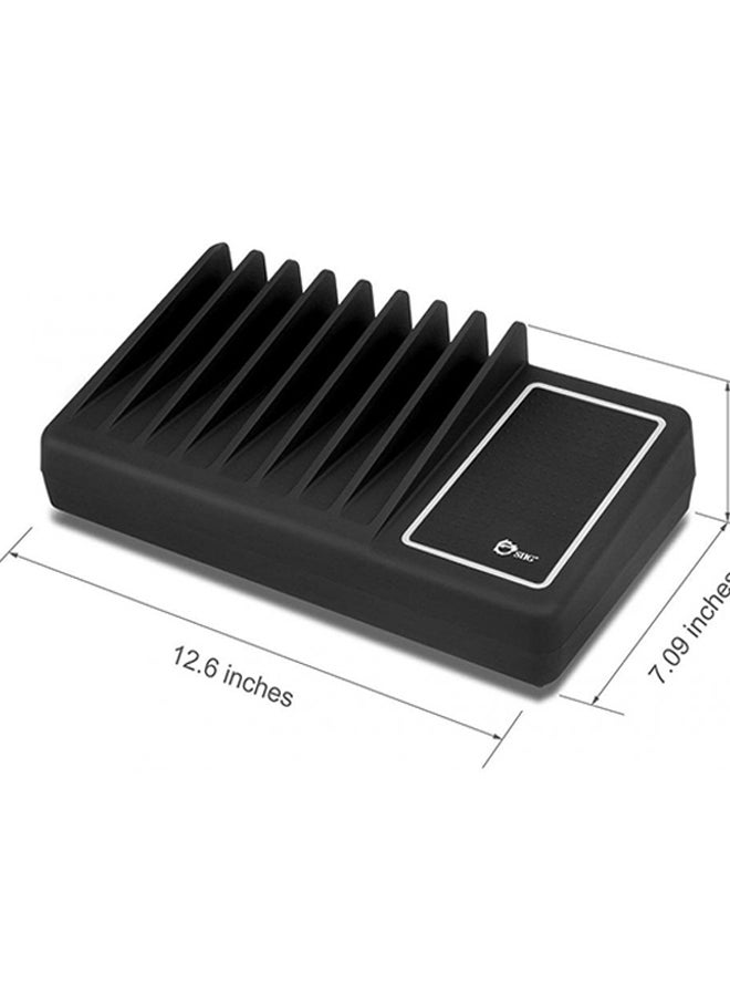 محطة شحن USB بعدد 10 منافذ أسود - v1513079571/N12920492A_5