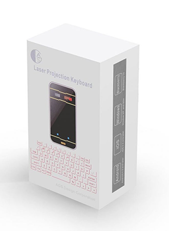 Laser Projection Bluetooth Virtual Keyboard Pink