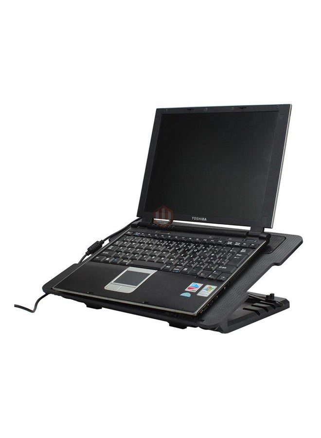 Generic USB Cooling Pad With Silent Fan Black  - Image 3