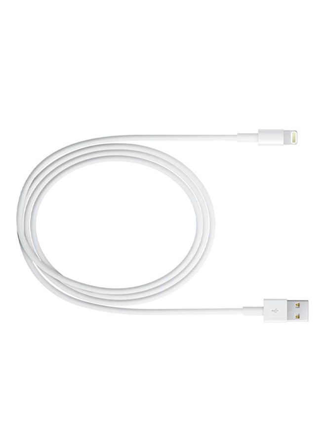 Dowin - USB Sync Data Charging Cable For Apple iPhone5S/5/ipod Touch 5 White - Image 1