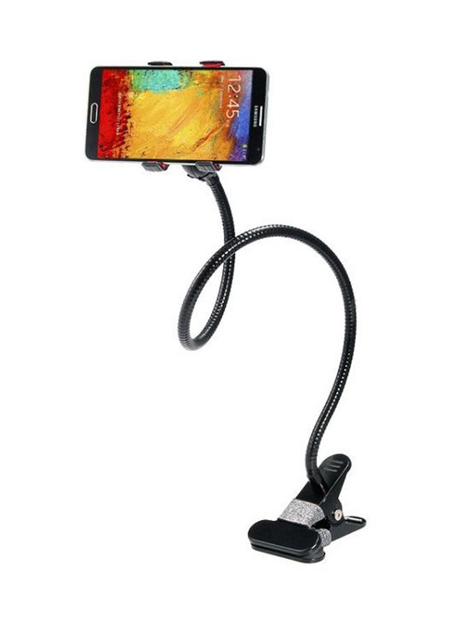 Folding And Flexible Mobile Phone Mount Holder With Clip For Apple iPhone 6/6S Black