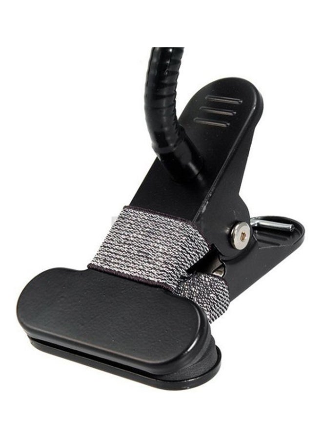 Folding And Flexible Mobile Phone Mount Holder With Clip For Apple iPhone 6/6S Black