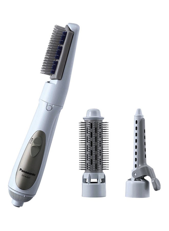 Panasonic - Hair Styler With 3 Attachments White 195x48x48mm - Image 1