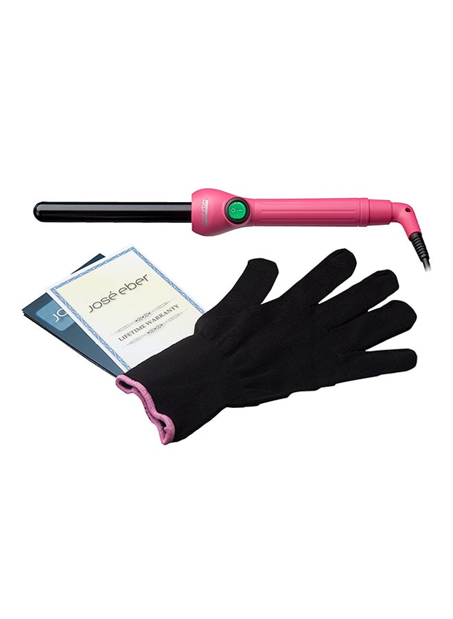 JOSE EBER - Pro Series Curling Iron Pink/Black 19.0mm - Image 1