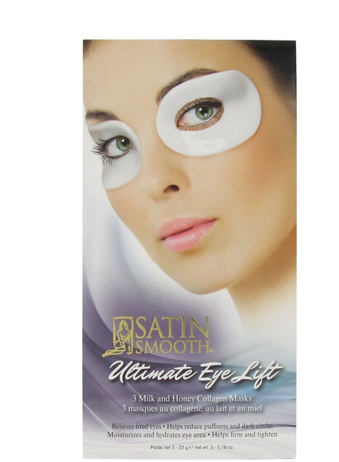 ساتين سموث قناع العناية بالعينين ألتميت بخلاصة الكولاجين 22جرام