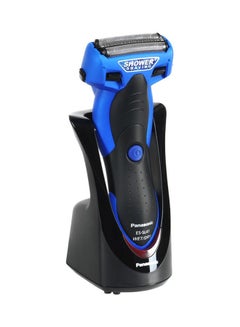 Panasonic Wet And Dry Shaver With Built-In Pop-Up Trimmer Blue/Black  - Image 1