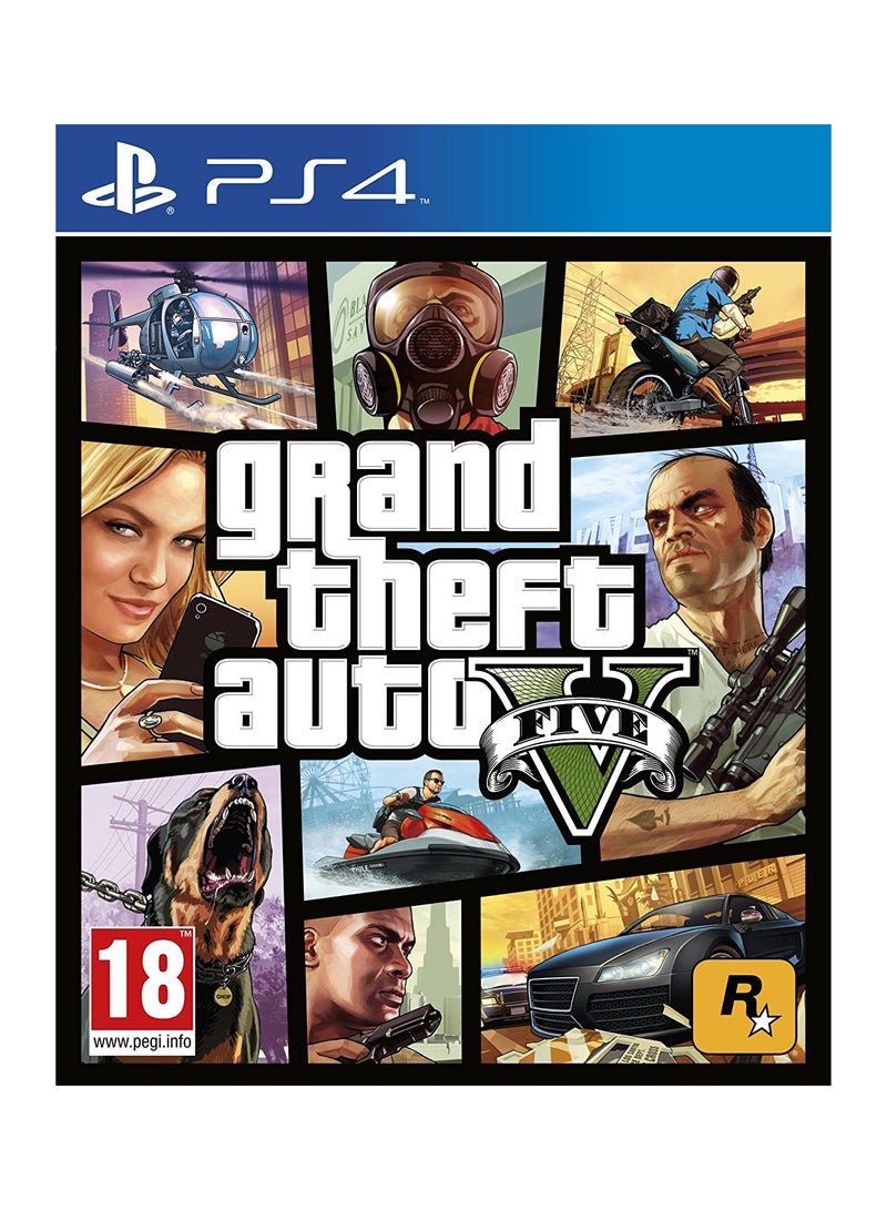 حزمة من لعبتين: 'Unchartered 4' ولعبة ' Grand Theft Auto V' (الإصدار العالمي) - مغامرة - بلاي ستيشن 4 (PS4)