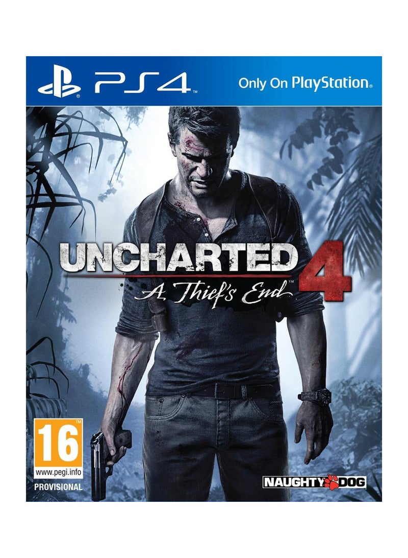 حزمة من لعبتين: 'Unchartered 4' ولعبة ' Grand Theft Auto V' (الإصدار العالمي) - مغامرة - بلاي ستيشن 4 (PS4)
