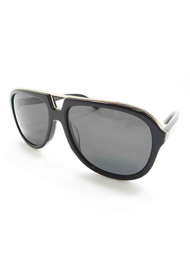 FERRAGAMO Men's Full Rim Oval Sunglasses SF730-001-57 - Image 1