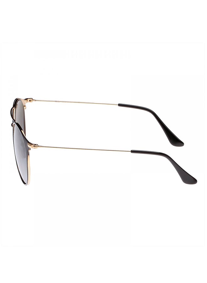 راي بان نظارة شمسية بإطار دائري - طراز RB3546 - مقاس العدسة: 52 مم - لون أسود - Image 3