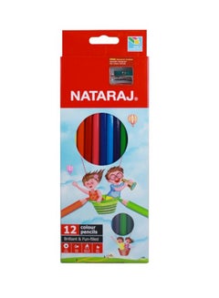 12 Colour Pencil Multicolour - v1513514140/N11047580A_1