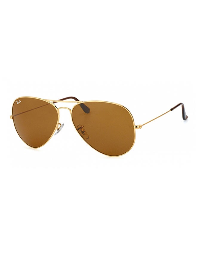 Ray-Ban Aviator Sunglasses RB3025 001/33 55 Lens Size: 55 mm