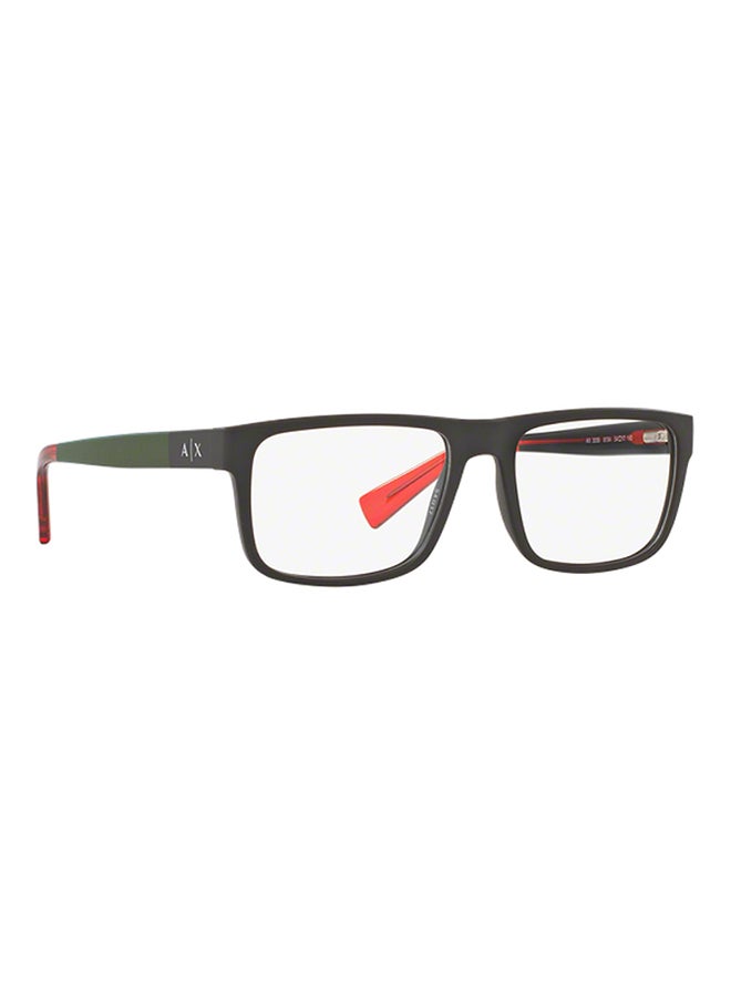 Armani Exchange - Men's Square Eyeglass Frame AX3035 8194 54 - Image 1