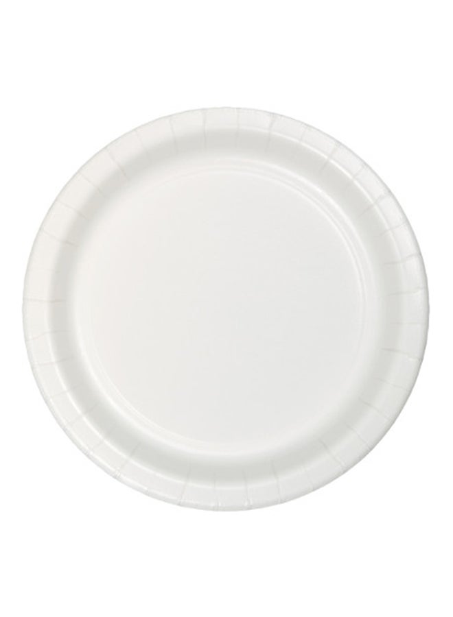CREATIVE CONVERTING 24-Piece Round Lunch Plates 10inch 