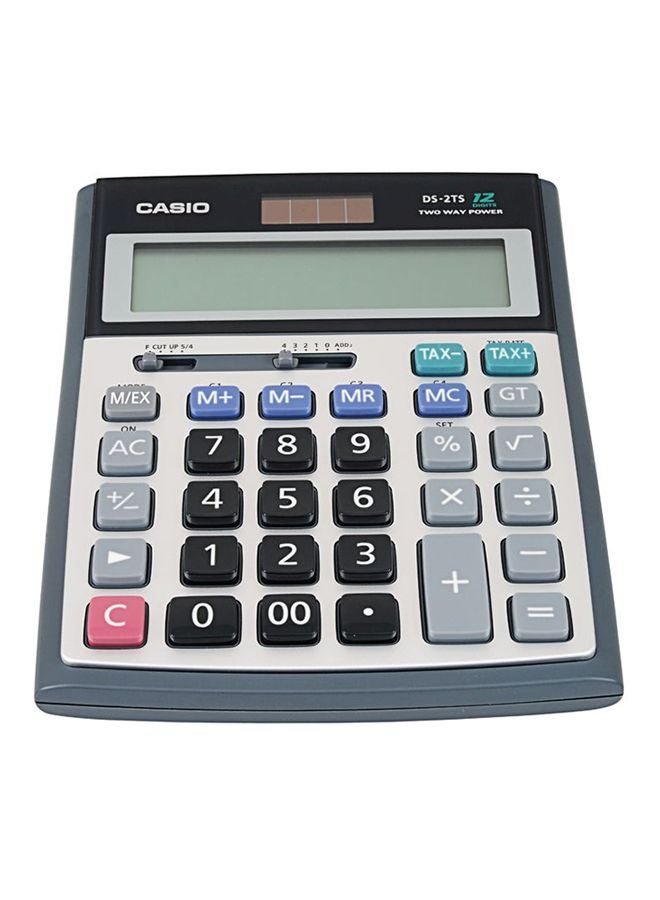 CASIO 12-Digit Financial Calculator Black/Grey/silver - Image 3
