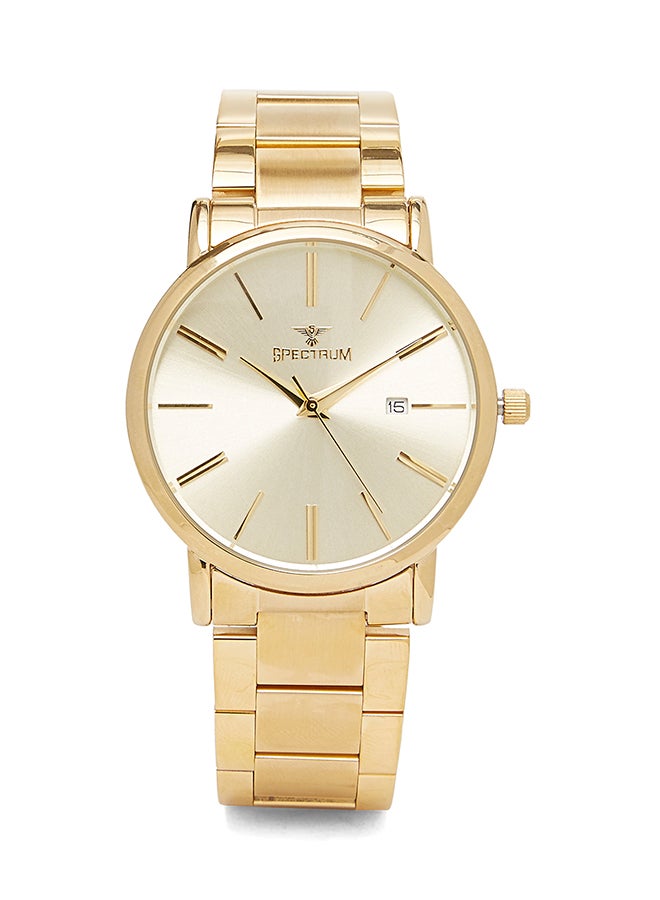 Spectrum Women's Stainless Steel Analog Watch 25130G - 41 mm - Gold - Image 1