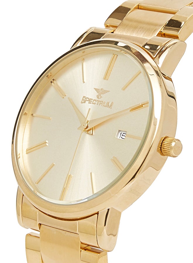 Spectrum Women's Stainless Steel Analog Watch 25130G - 41 mm - Gold - Image 2