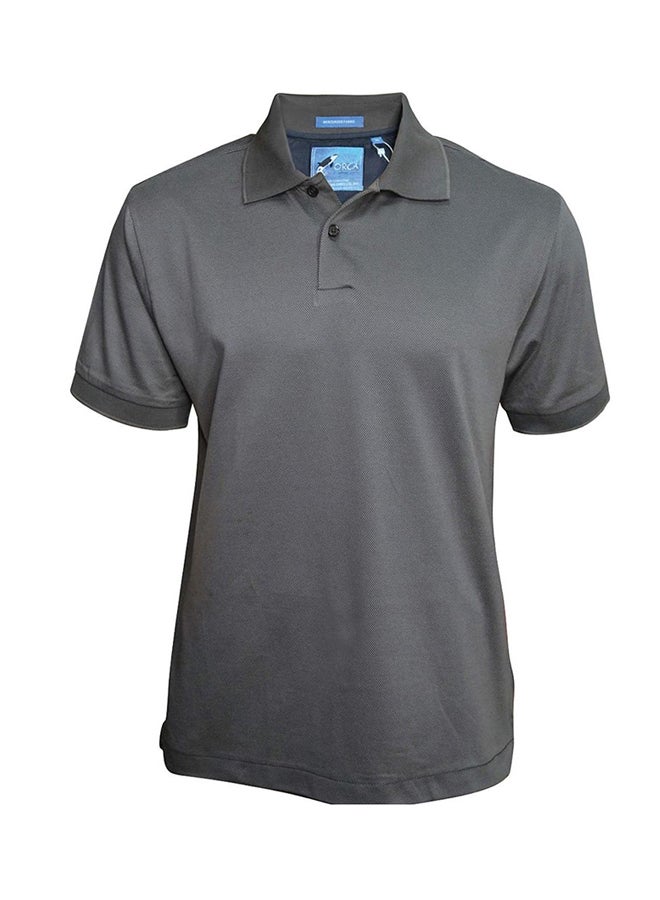 ORCA Polo T-shirt Grey - Image 1