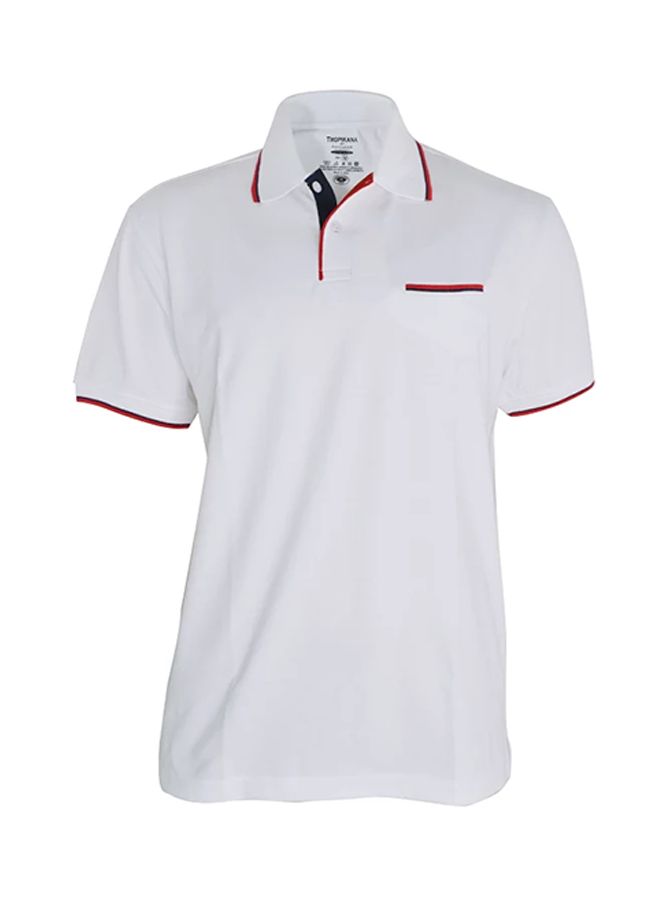 SANTHOME DrynCool Polo T-shirt White