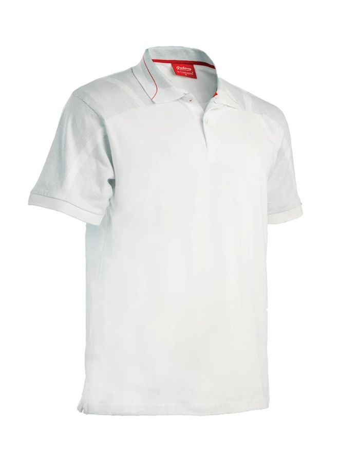 SANTHOME Office Polo T-shirt White