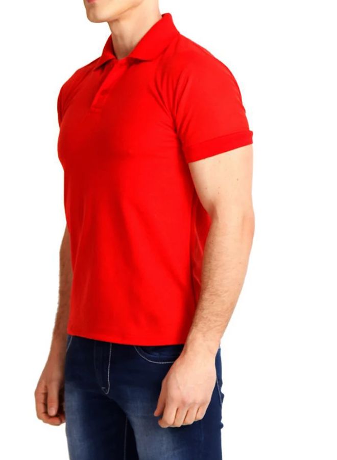 SANTHOME DrynCool Polo T-shirt Red
