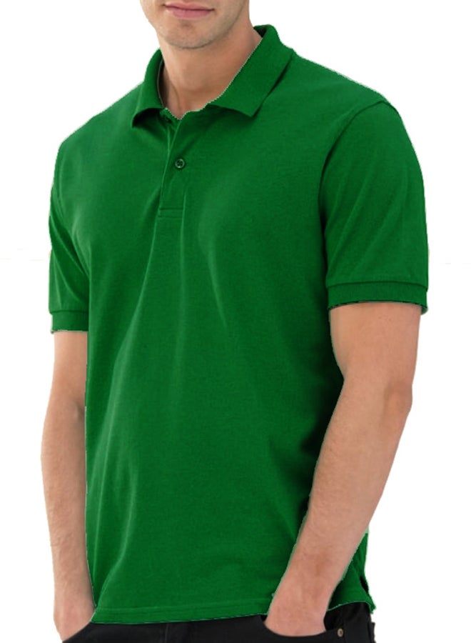SANTHOME DrynCool Polo T-shirt Green 