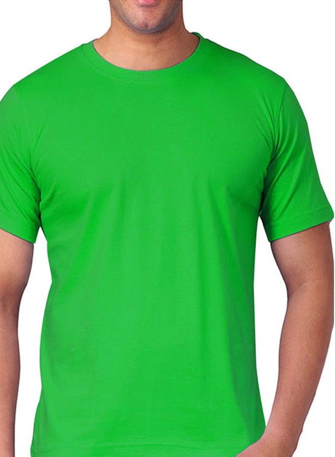SANTHOME Short Sleeve T-shirt Green 
